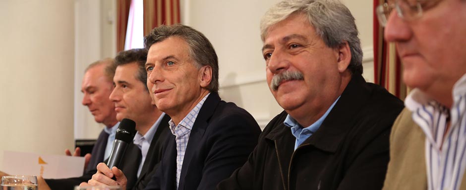 Macri presentó a la Mesa de Enlace un plan para reactivar la producción agropecuaria