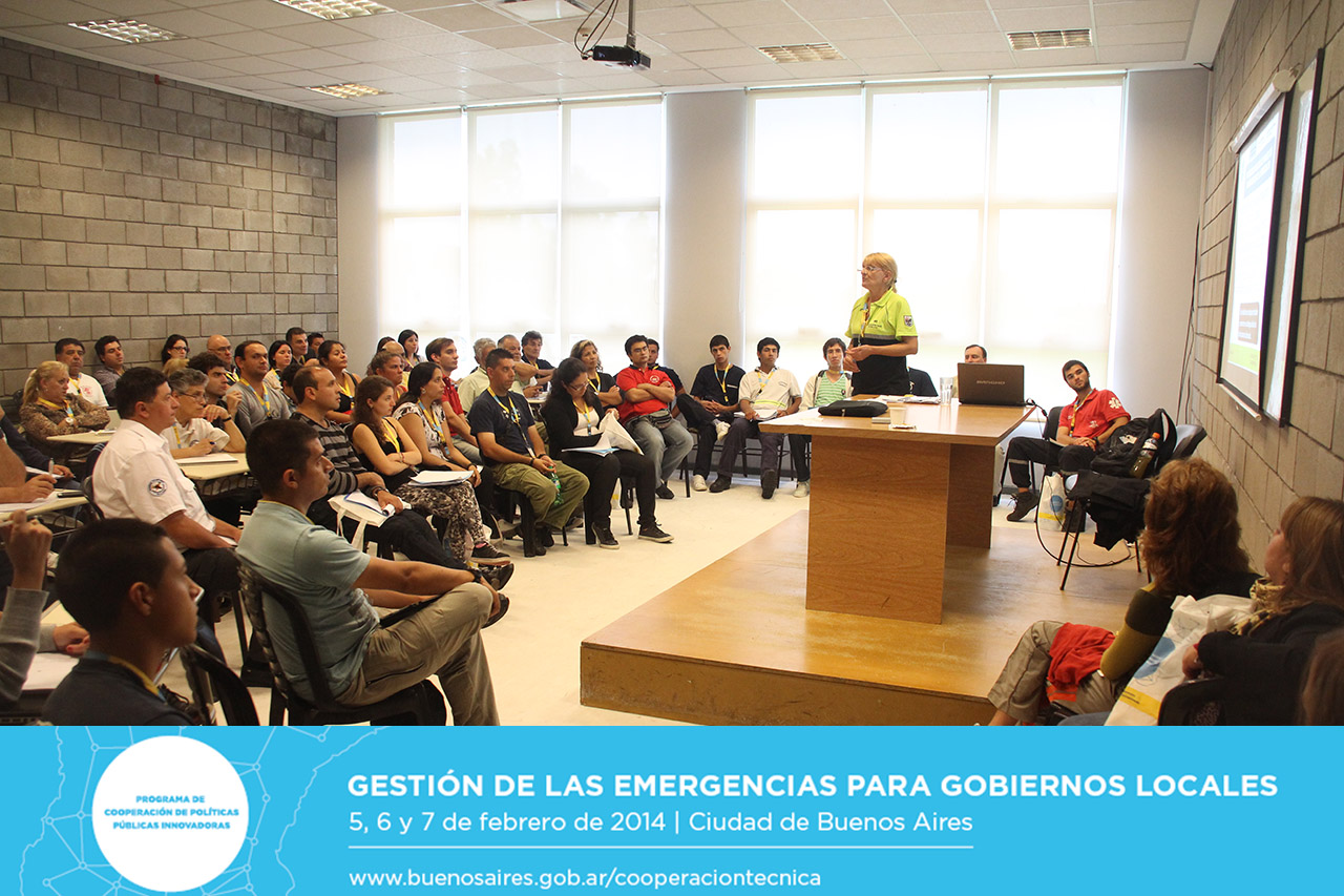 Se realizó el taller de “Gestión de las emergencias para gobiernos locales” con representantes de todo el país