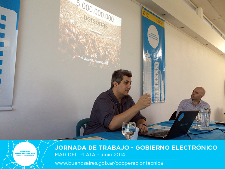 Daniel Abadie estuvo en Mar del Plata para intercambiar experiencias sobre implementación tecnológica y modernización