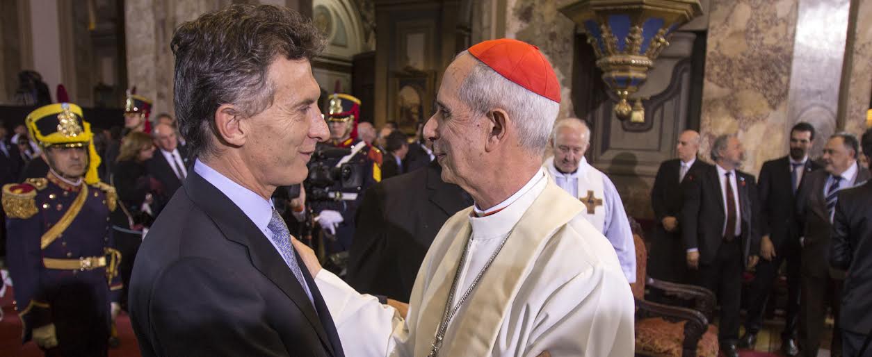 Macri asistió al Tedeum en la Catedral Metropolitana