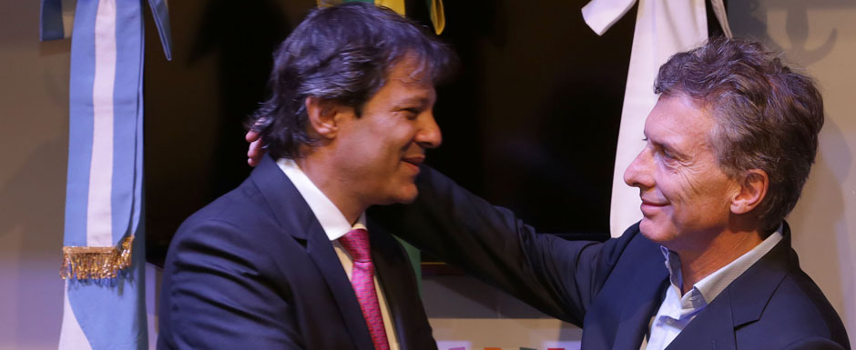 Macri firmó un acuerdo con el alcalde de San Pablo sobre cuidado del medioambiente