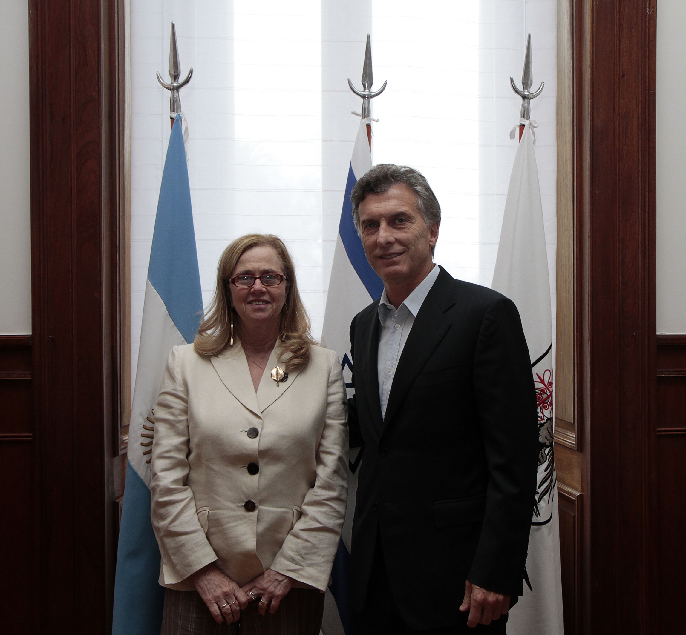 Macri se reunió con la embajadora de Israel en la Argentina