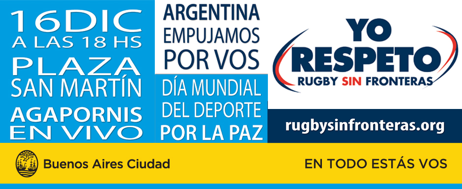 Yo Respeto! rugby sin fronteras