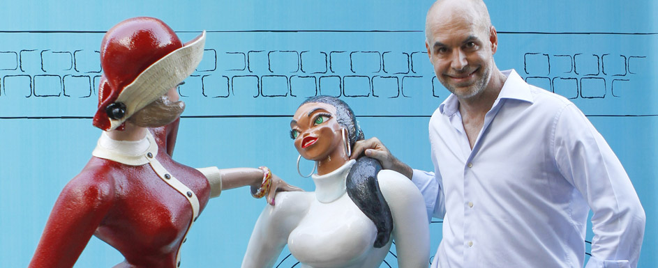 Llegaron las chicas de Divito al Paseo de la Historieta