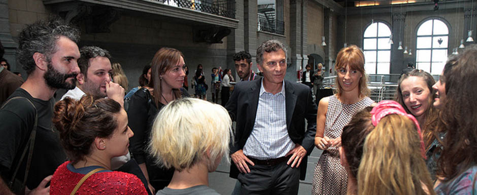 Macri felicitó a los ganadores de la Bienal de Arte Joven de la Ciudad