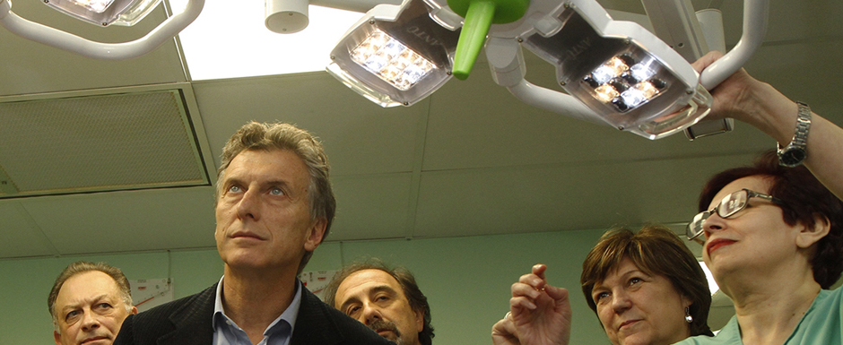 Macri presentó la nueva unidad intensiva pediátrica del Hospital de Quemados