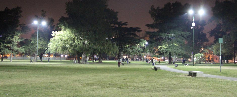 Detalle de la implementación del alumbrado público LED