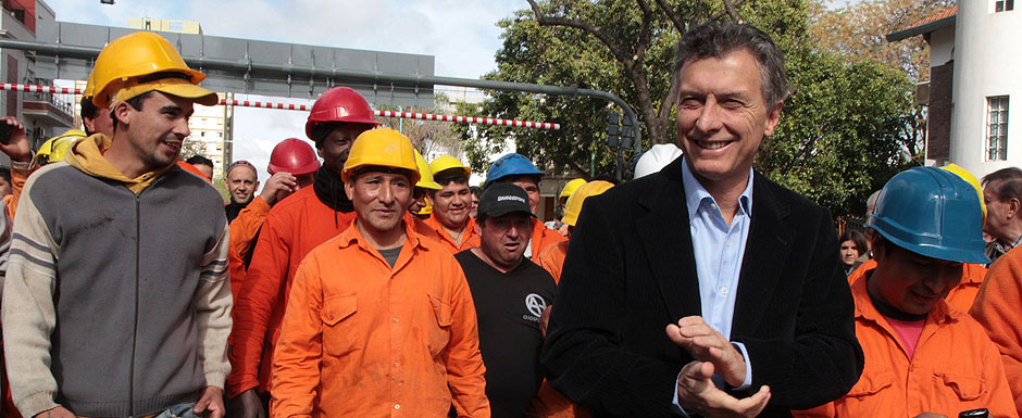 Macri inauguró el paso bajo nivel Olazábal