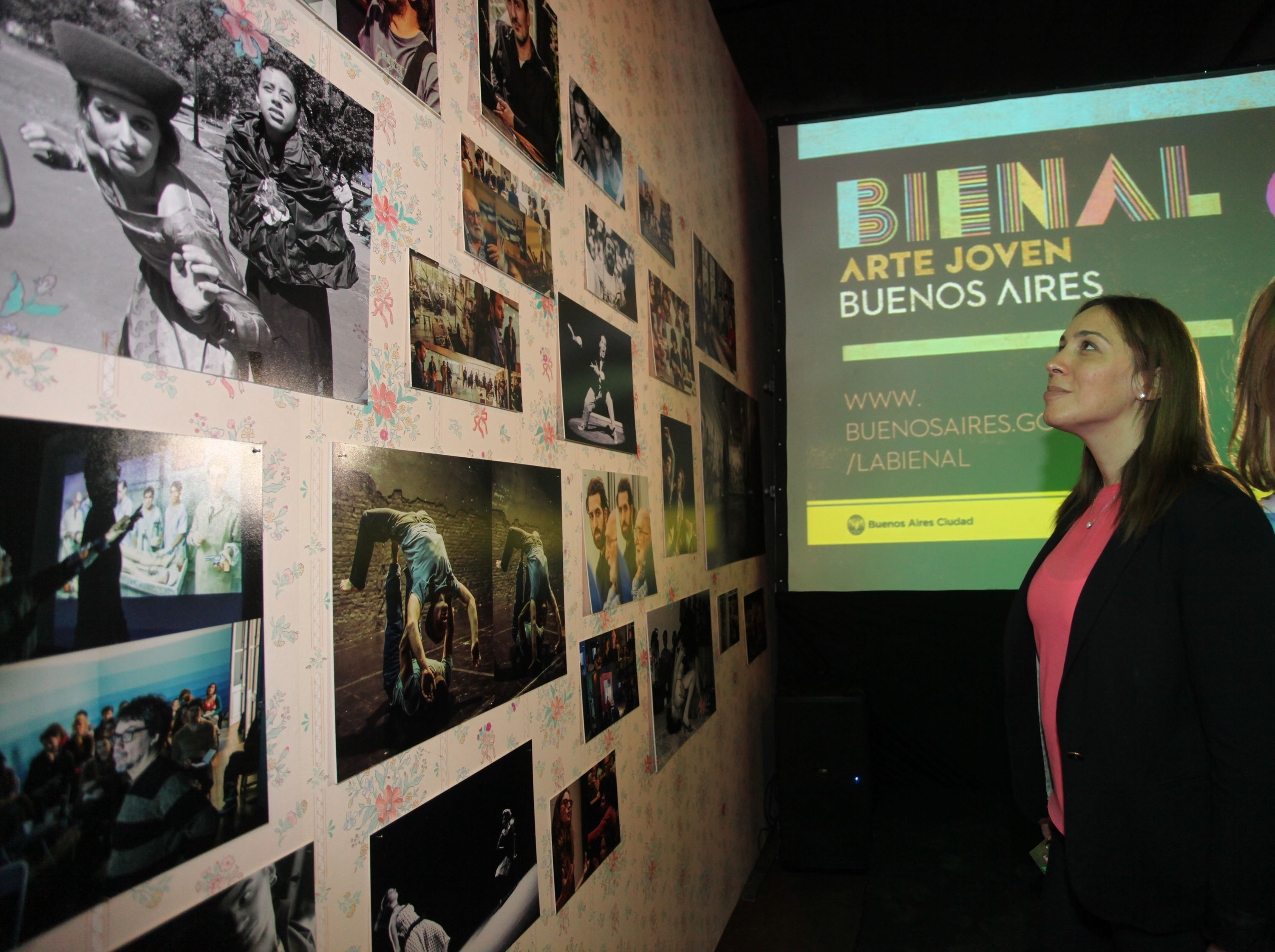 Mauricio Macri y María Eugenia Vidal inauguraron la Bienal