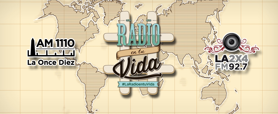 #LaRadioentuVida con La Once Diez y La 2x4