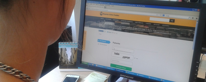 Multas de tránsito: crece el pago voluntario por Internet 