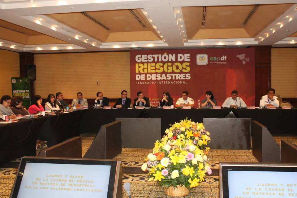 GCBA participó en seminario sobre gestión de riesgo de desastres en México