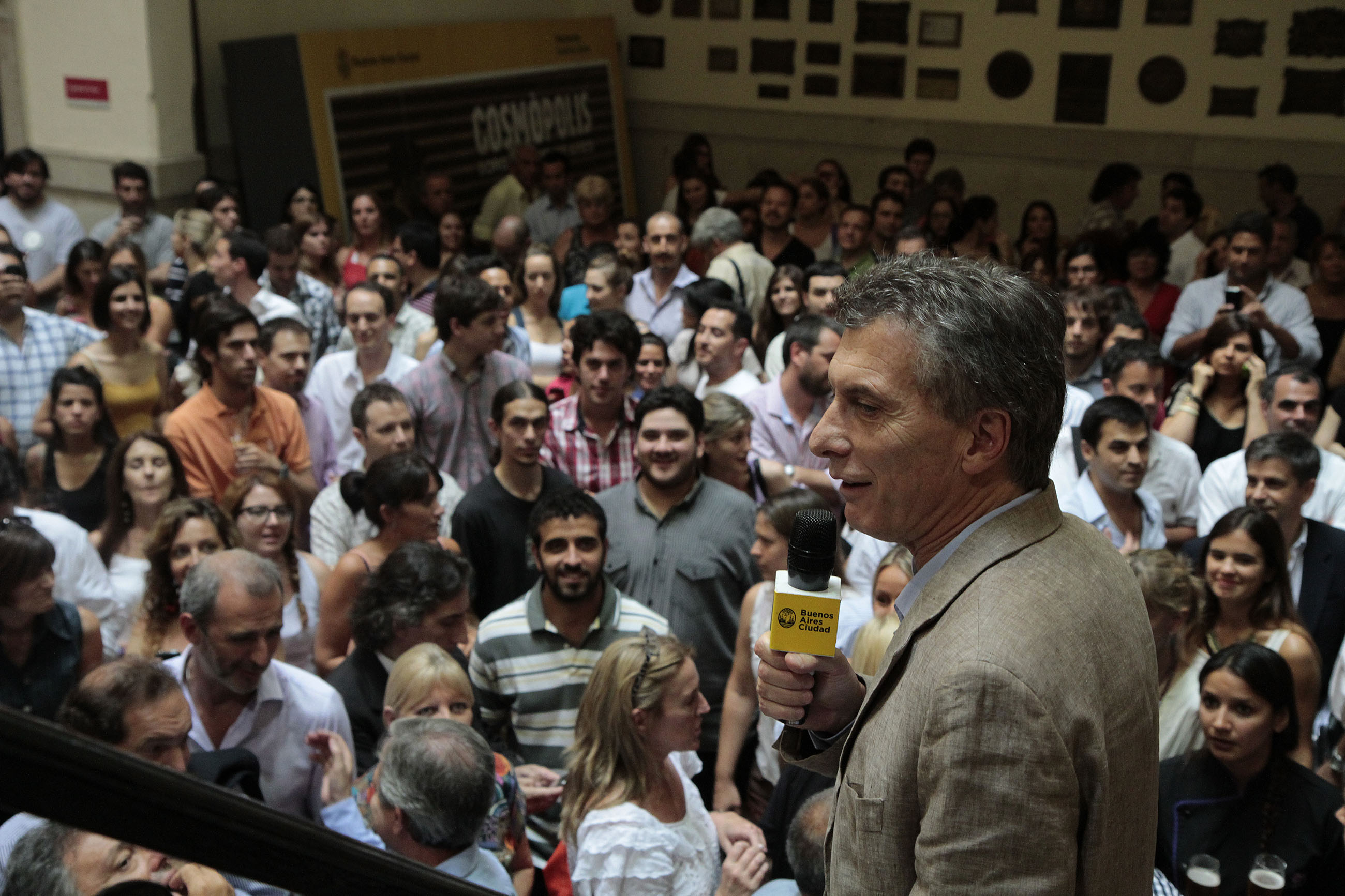 Macri brindó con los empleados de la Ciudad por las Fiestas de Fin de Año