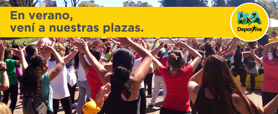 Sumate a un cambio de vida más saludable junto a Plazas Activas!