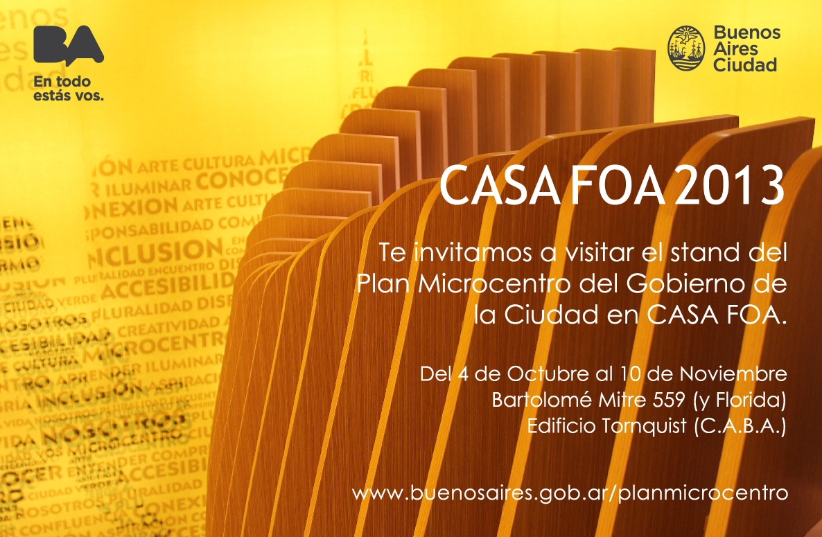 Casa FOA 2013 en el Microcentro