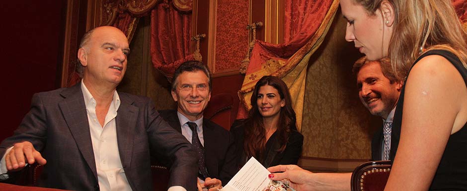 Mauricio Macri asistió al concierto de homenaje a Aníbal Troilo en el Teatro Colón