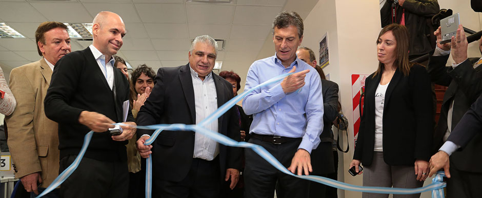 Mauricio Macri inauguró la nueva sede de la Comuna 11