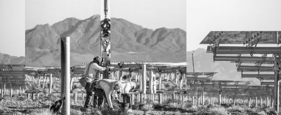 Una muestra fotográfica sobre la generación de energía renovable  