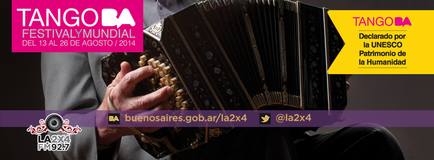 Transmisiones en vivo del Tango BA Festival y Mundial 2014