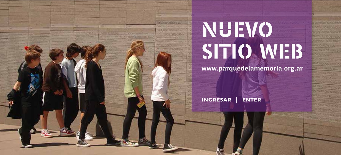 Nuevo sitio web del Parque de la Memoria