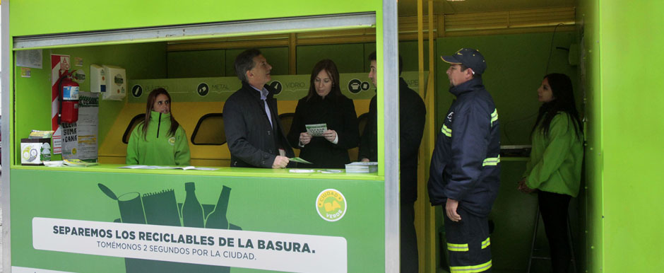 Mauricio Macri: "Seguimos avanzando para tener una Ciudad cada vez más verde"