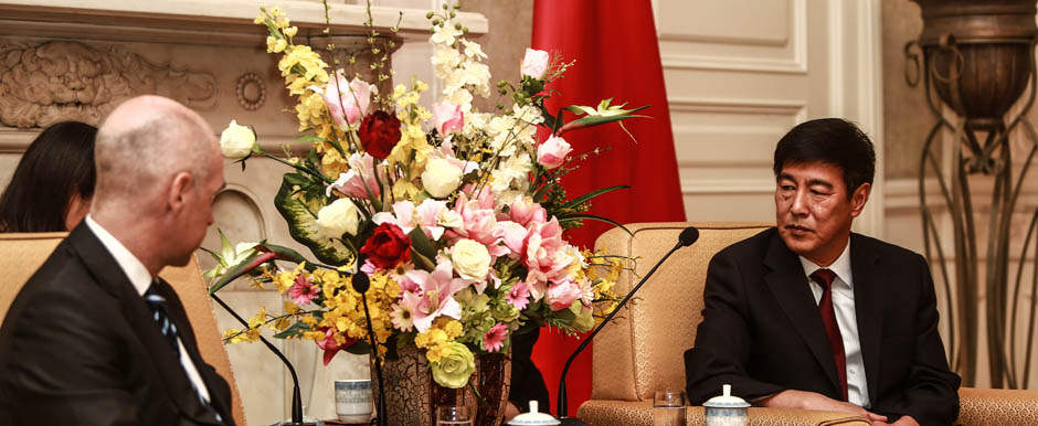 Horacio Rodríguez Larreta de visita oficial en China