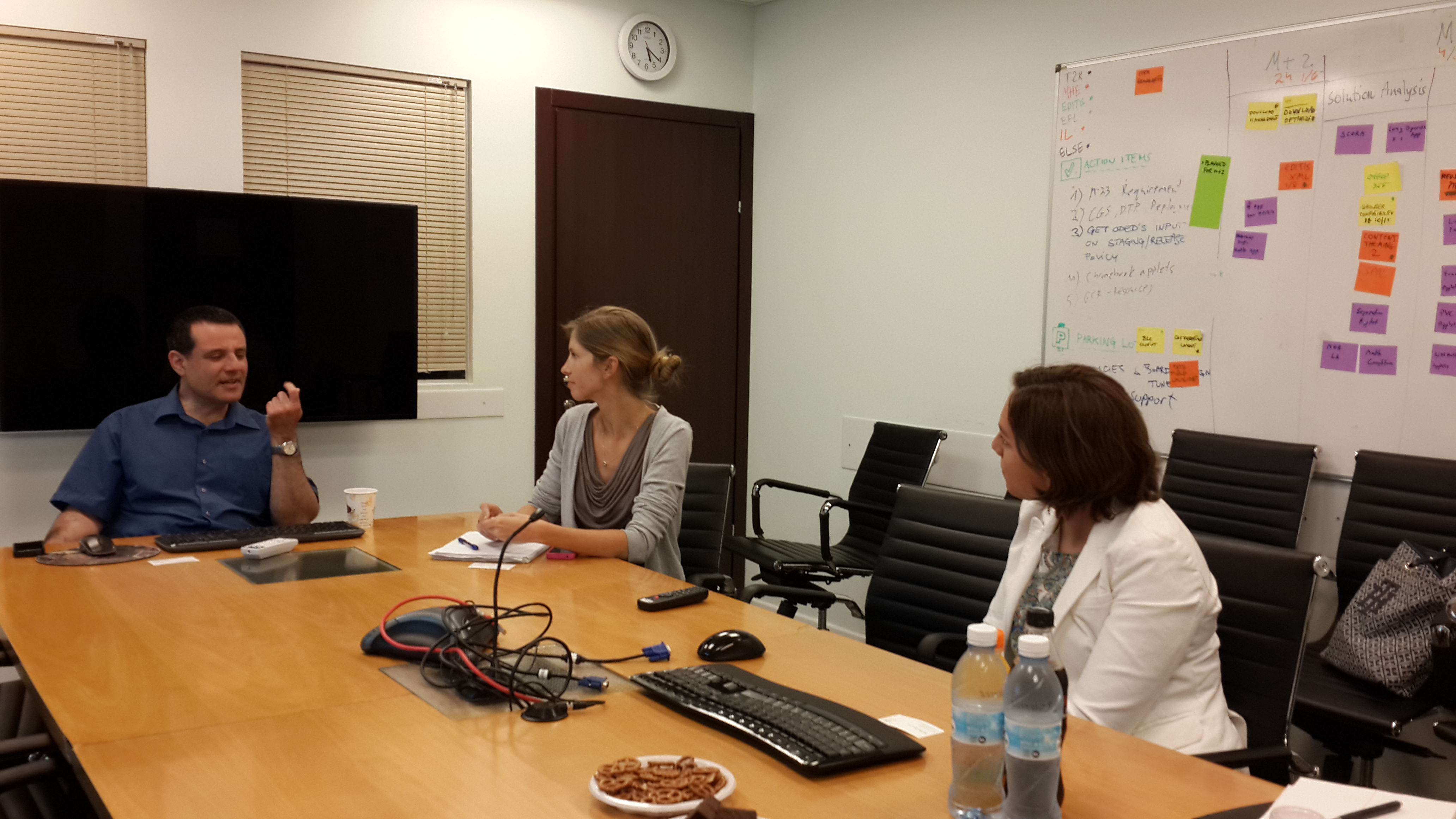 La misión a Israel, en primera persona