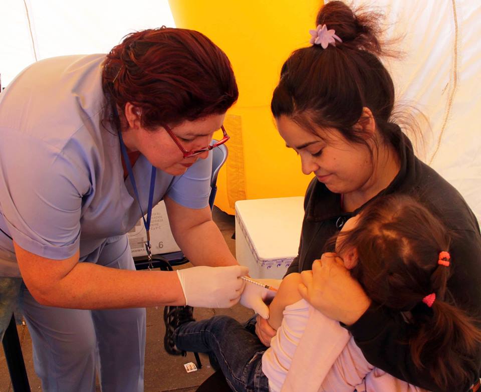 Se llevó a cabo vacunación gratuita contra Sarampión, Rubéola y Polio