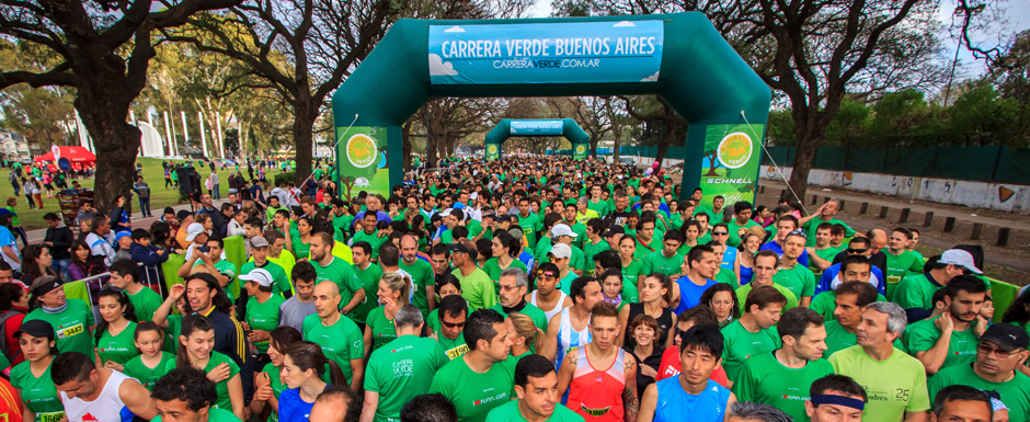 Más de 3.600 corredores participaron de la Carrera Verde