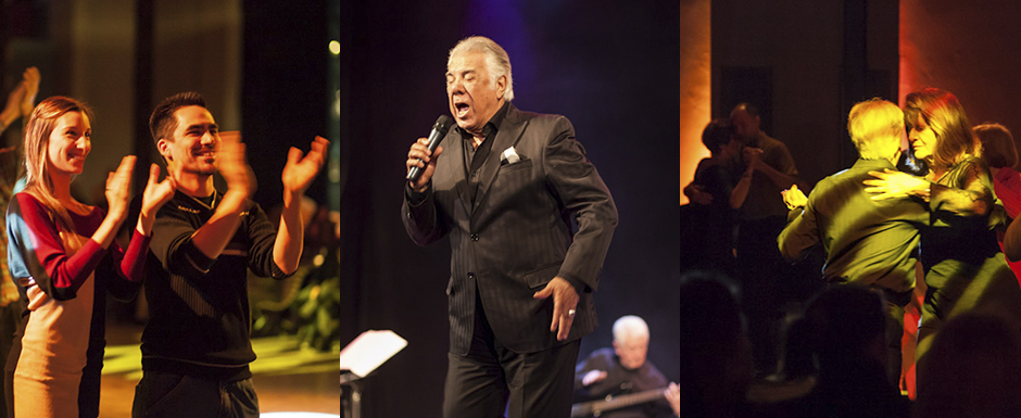 Imágenes de una noche a puro tango