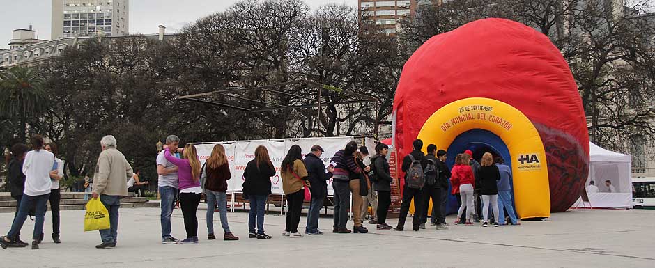 Late un "Corazón Gigante" en la Ciudad