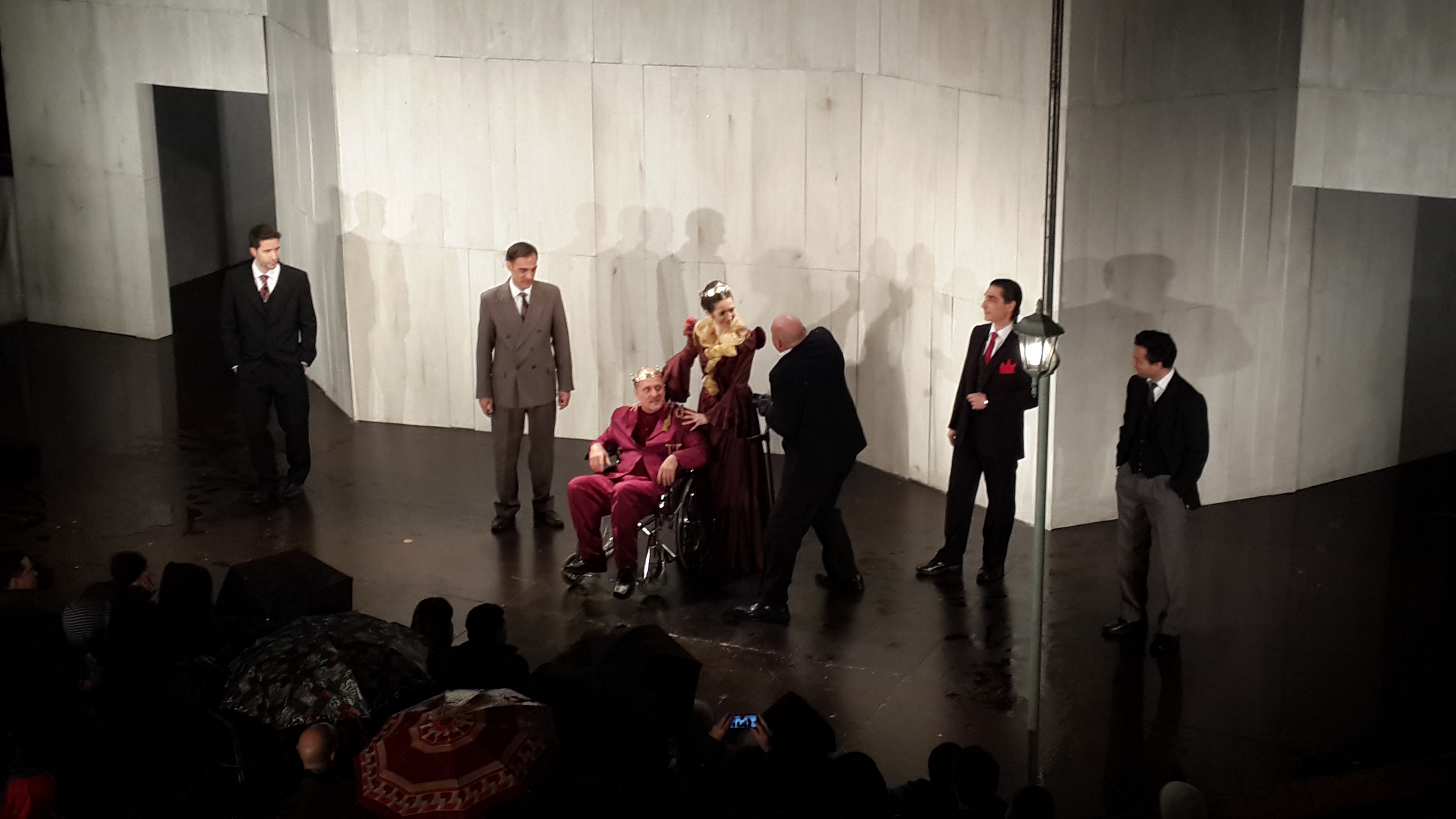 Gabriel Goity es "Ricardo III", de William Shakespeare, gratis, en el Parque Thays 