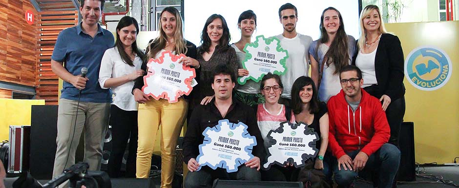 #Voslohacés premió a los jóvenes emprendedores 