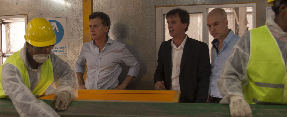 Mauricio Macri: “En un año y medio la Ciudad redujo casi un 50 por ciento el volumen de basura que va a disposición”