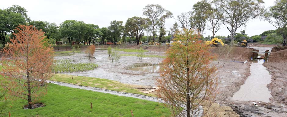 El Reservorio de Parque Sarmiento, en pleno funcionamiento para evitar las inundaciones