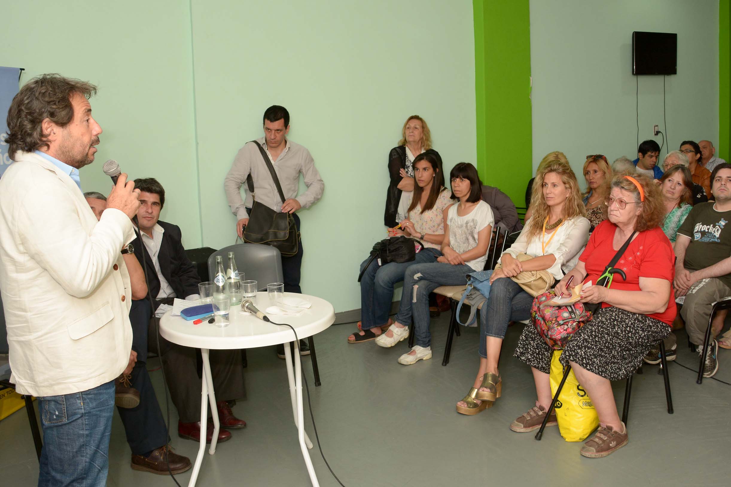 Ricky Sarkany dijo presente en BA Tiene un Sueño