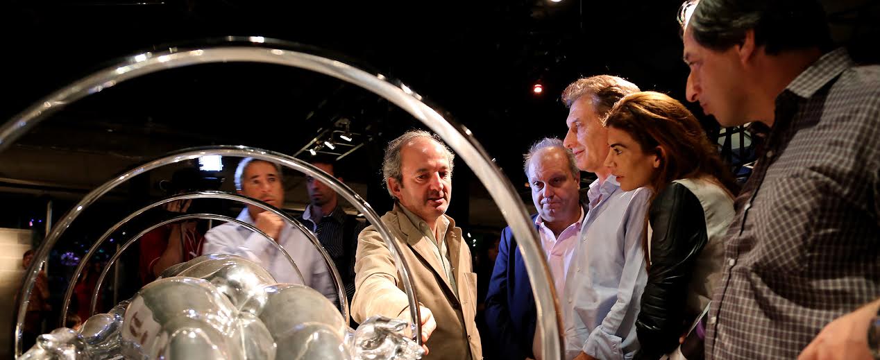 Mauricio Macri, en la recorrida de La Noche de los Museos