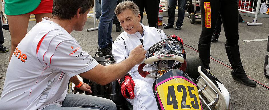 Mauricio Macri asistió al Master de Pilotos