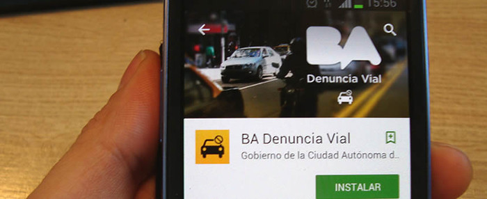 Los vecinos podrán denunciar las infracciones de tránsito por celular