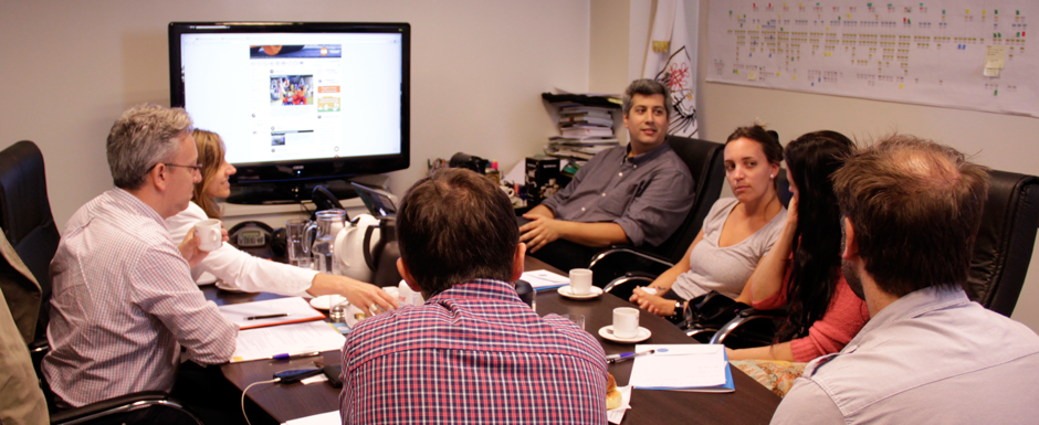 Daniel Abadie se reunió con la secretaria de Comunicación Social de Rosario