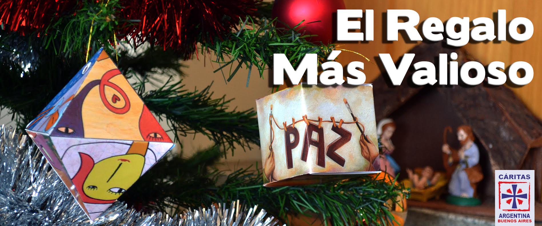 Cáritas Buenos Aires te propone regalar algo distinto para esta Navidad.