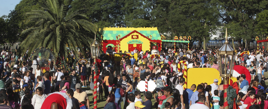Más de 120 mil personas ya disfrutaron del Parque Navideño