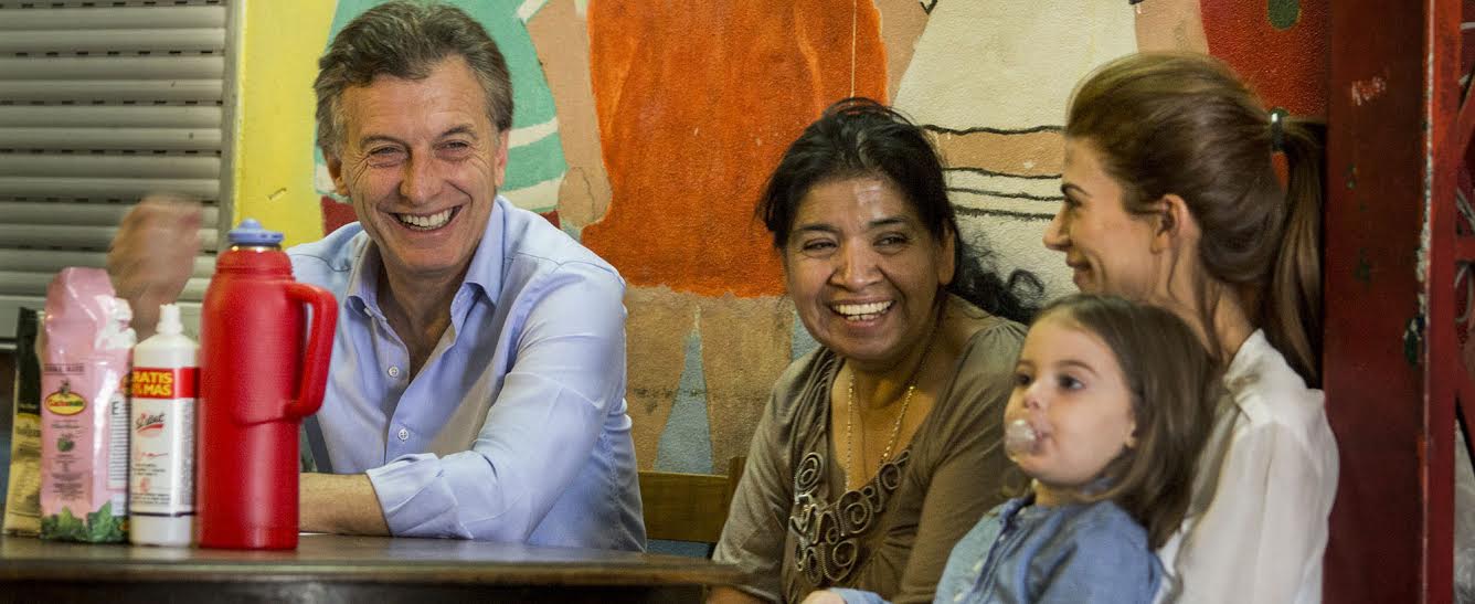 Mauricio Macri saludó a Margarita Barrientos por las Fiestas de Fin de Año
