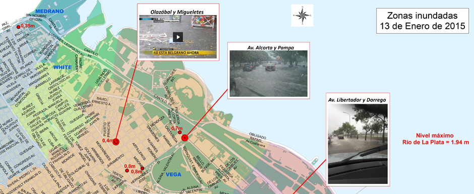 Avanzan los trabajos en la Cuenca  Ugarteche para evitar anegamientos en la zona