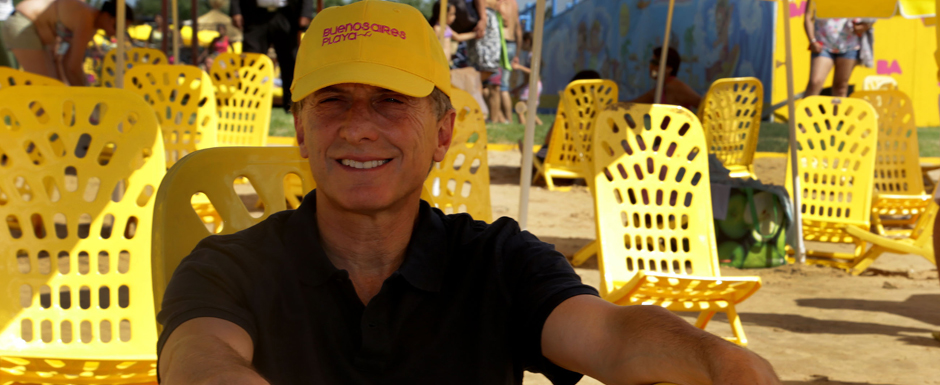 Mauricio Macri visitó Buenos Aires Playa 