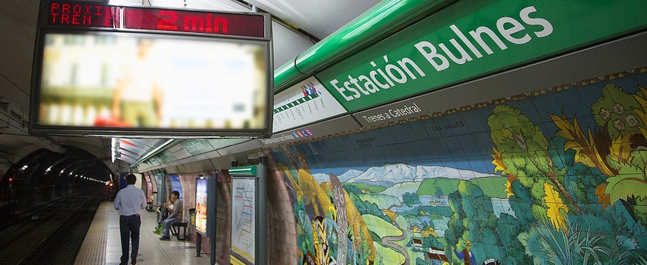 El sistema "Próximo Subte" se sumó a la Línea D