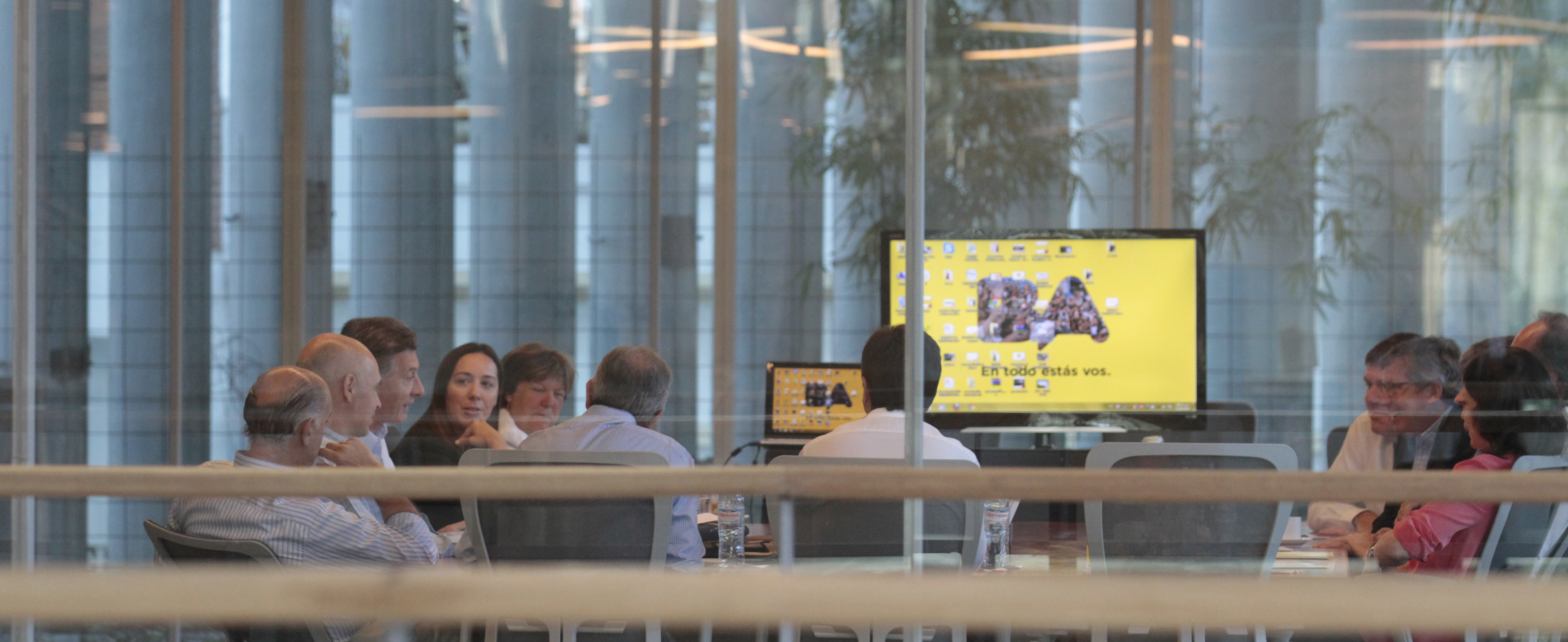 Mauricio Macri encabezó la reunión de gabinete en la nueva sede de Gobierno