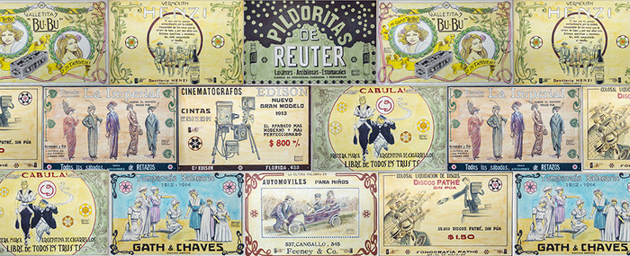 Publicidades históricas en el la Linea A del subte porteño