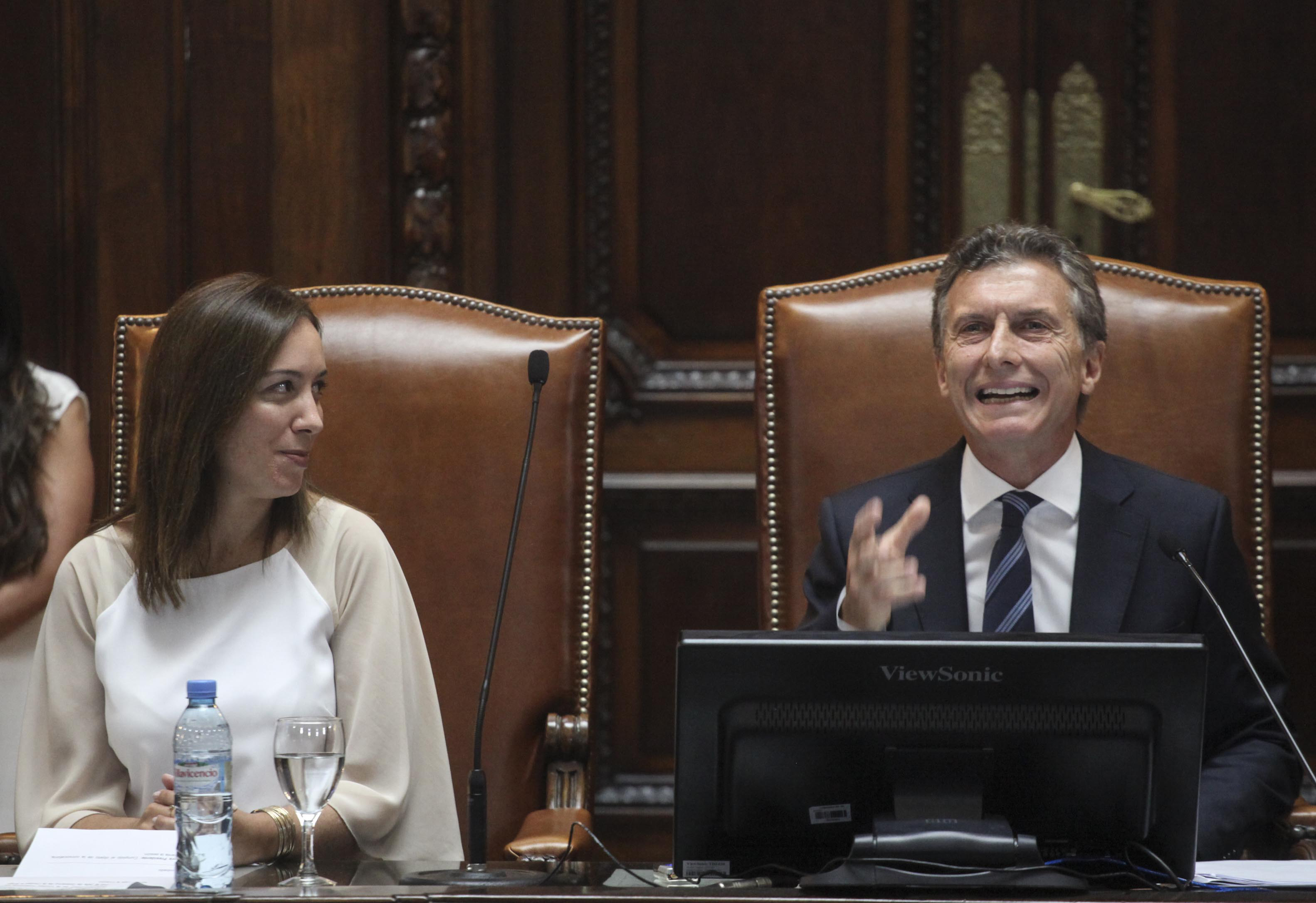 Mauricio Macri abrió la última sesión de la Legislatura