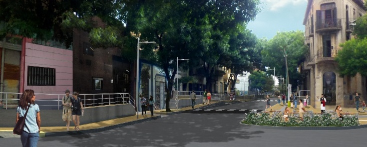 Obras en el entorno de la Usina del Arte, símbolo creativo del Sur